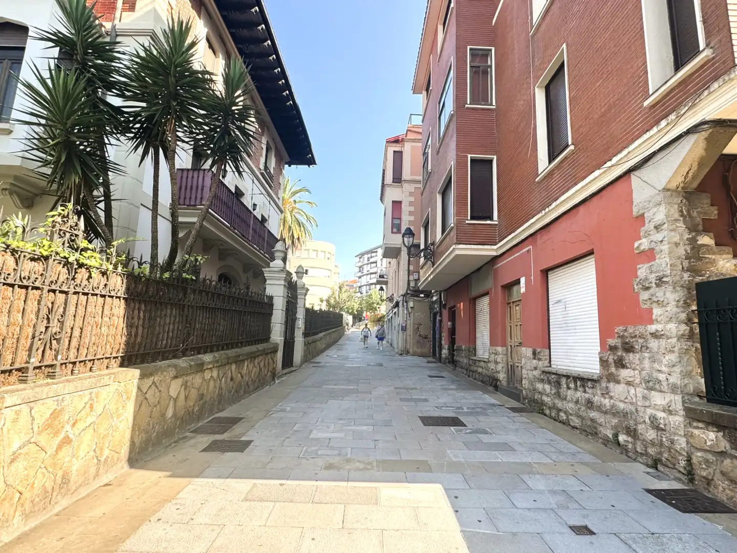 Vista exterior de Piso en venta en Getxo  con Calefacción, Parquet y Amueblado