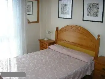 Bedroom of Flat for rent in Ferrol  with Heating, Parquet flooring and Storage room