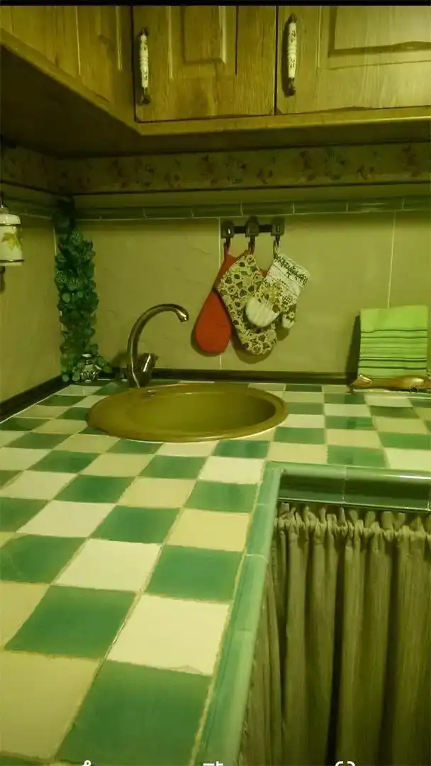 Cocina de Piso en venta en La Muela con Jardín privado, Parquet y Amueblado