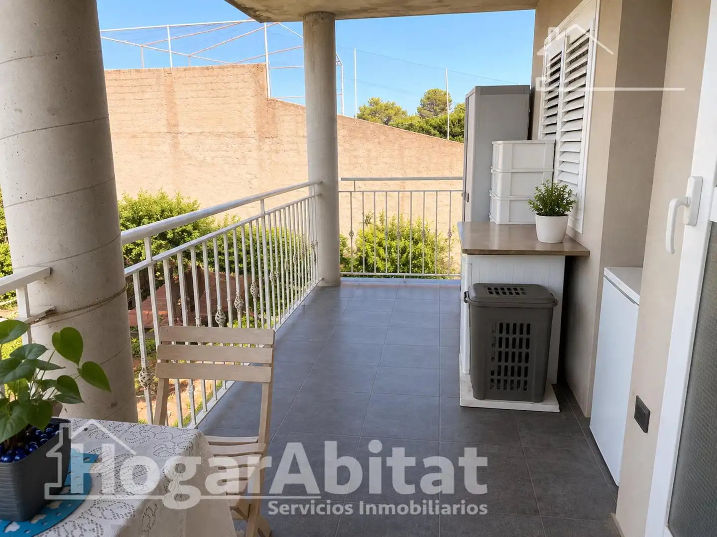 Terraza de Casa o chalet en venta en Chiva con Aire acondicionado, Calefacción y Jardín privado