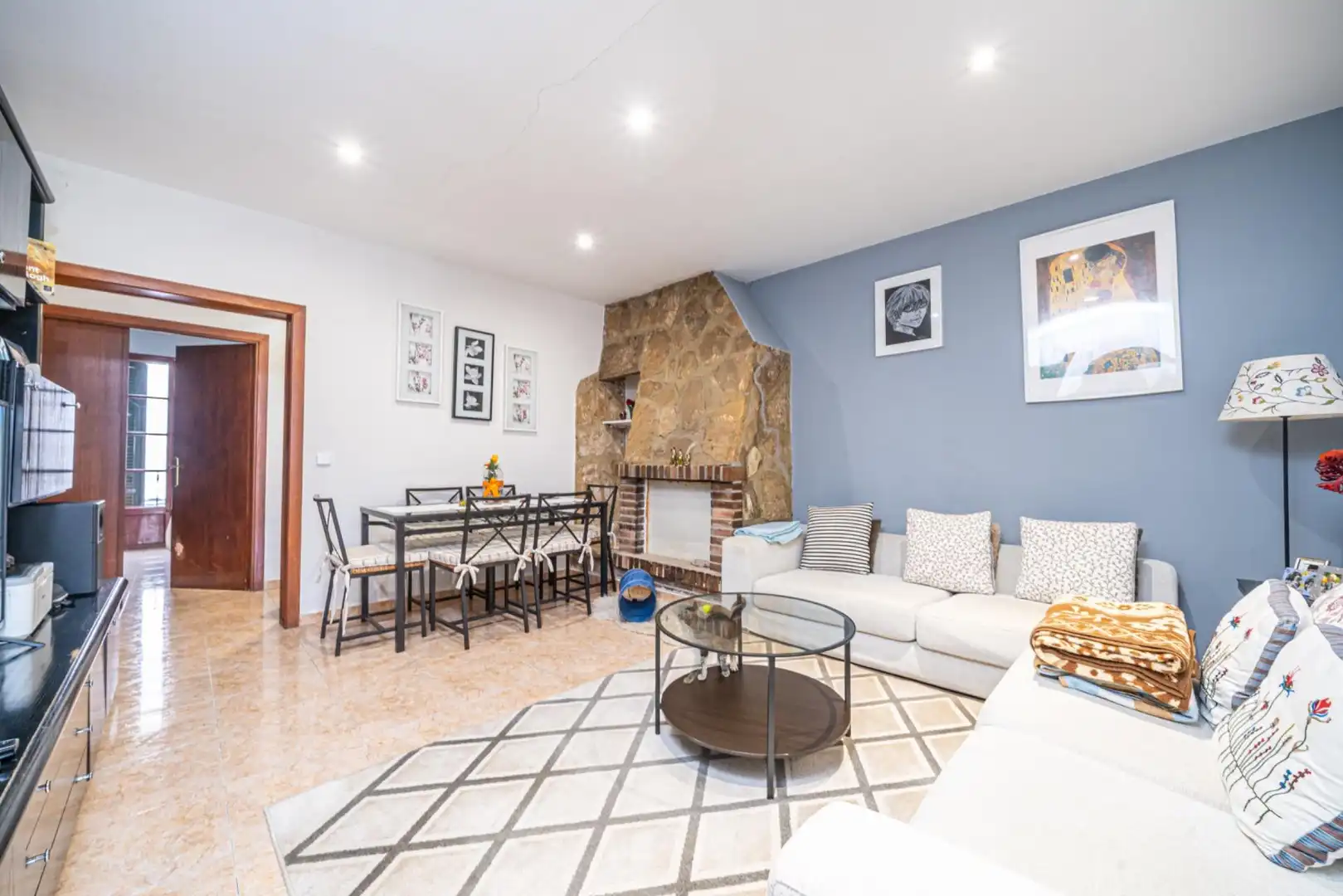 Sala de estar de Piso en venta en  Palma de Mallorca con Jardín privado, Terraza y Trastero