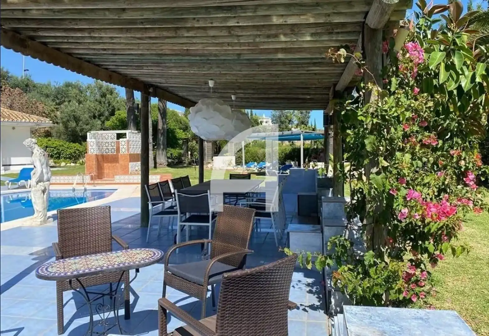 Terraza de Casa o chalet de alquiler en Mijas con Aire acondicionado, Calefacción y Terraza