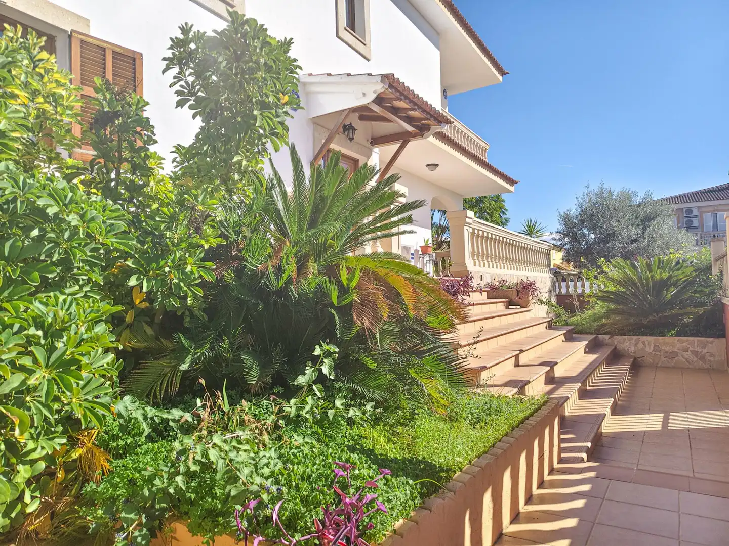 Jardí de Casa adosada en venda en Marratxí amb Aire condicionat, Calefacció i Jardí privat