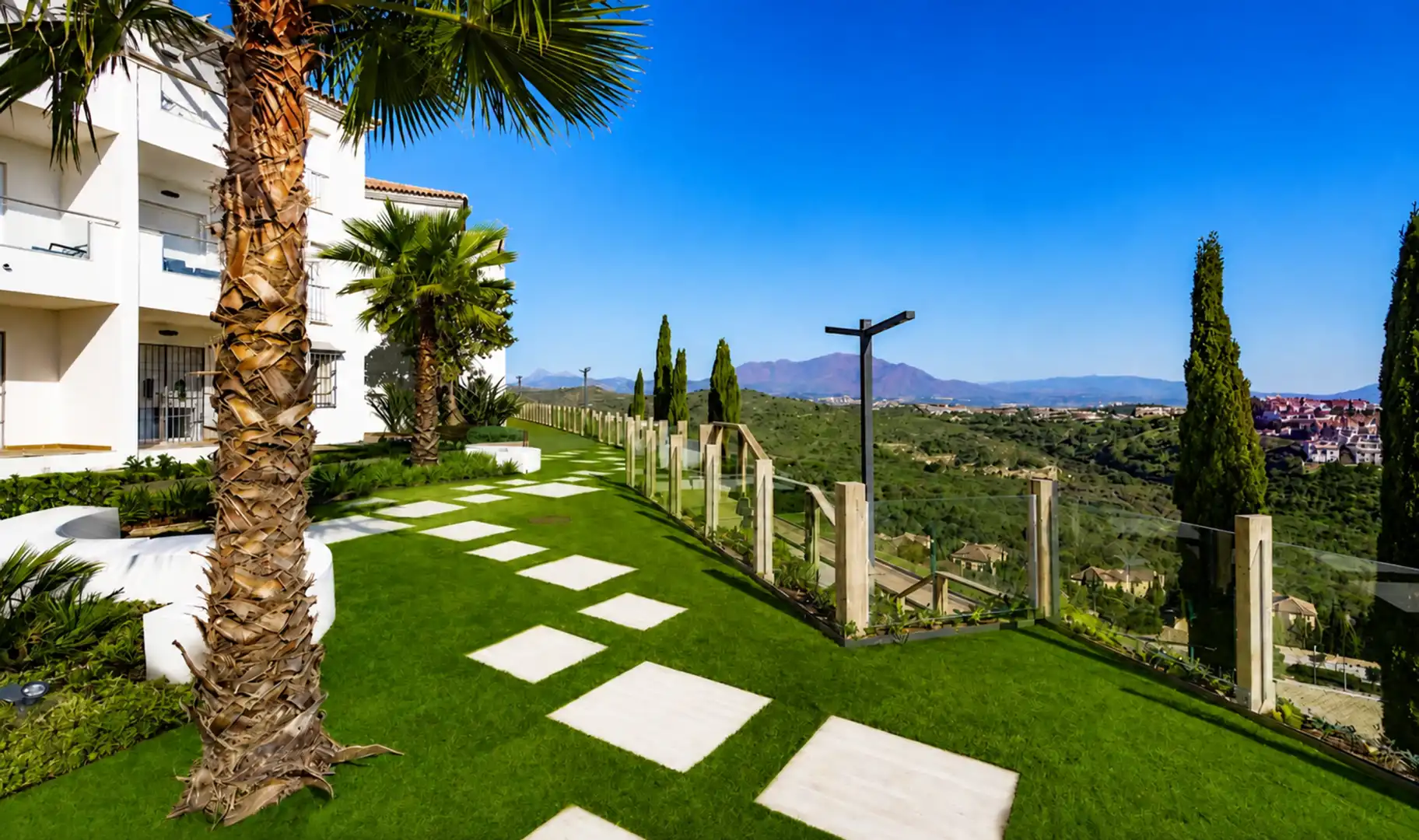 Garden of Apartments for sale in Manilva  with Air Conditioner, Terrace and Storage room