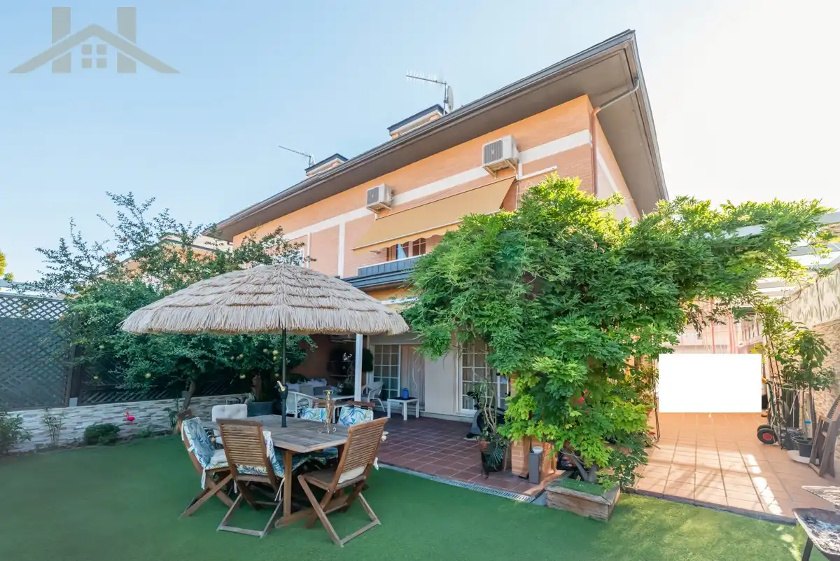 Garden of Houses for sale in Rivas-Vaciamadrid  with Air Conditioner, Heating and Terrace