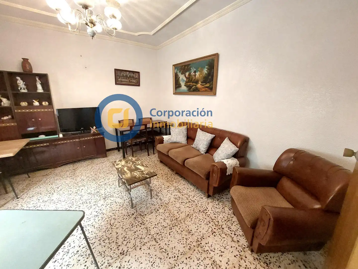 Sala de estar de Casa o chalet en venta en Lorca con Aire acondicionado, Calefacción y Trastero