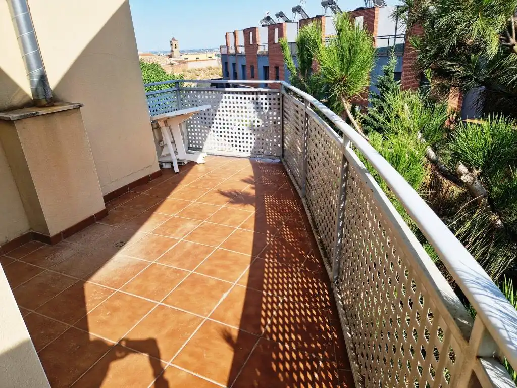 Balcony of Houses for sale in Corbins  with Heating, Private garden and Terrace