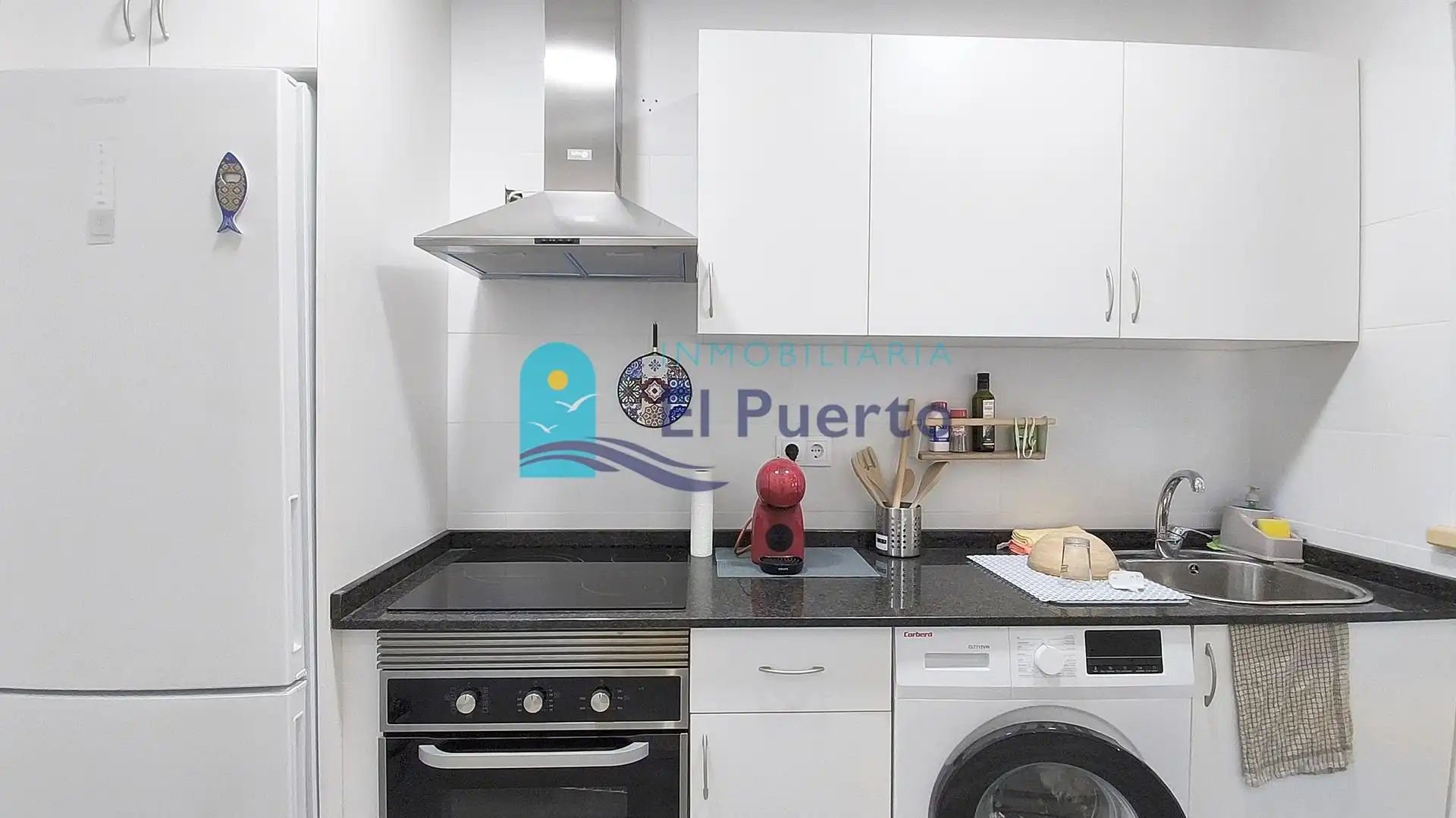 Cuina de Apartament en venda en Mazarrón amb Calefacció