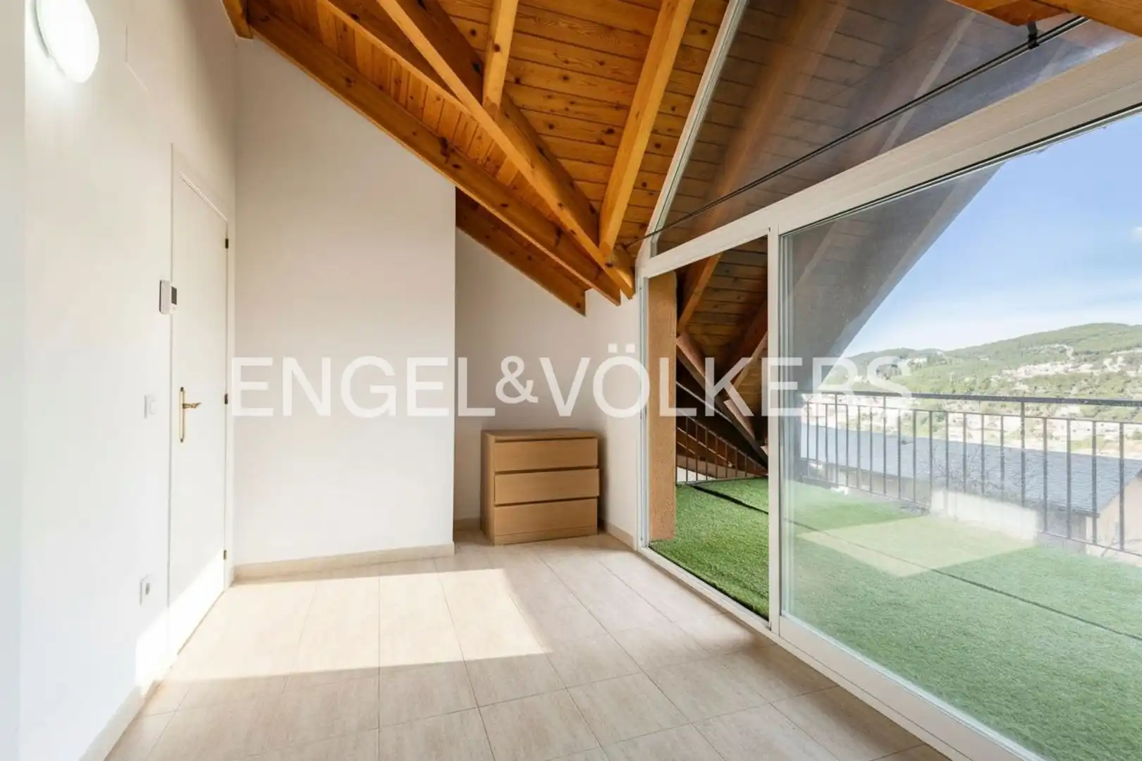 Terraza de Casa o chalet en venta en Vallirana con Calefacción, Jardín privado y Parquet