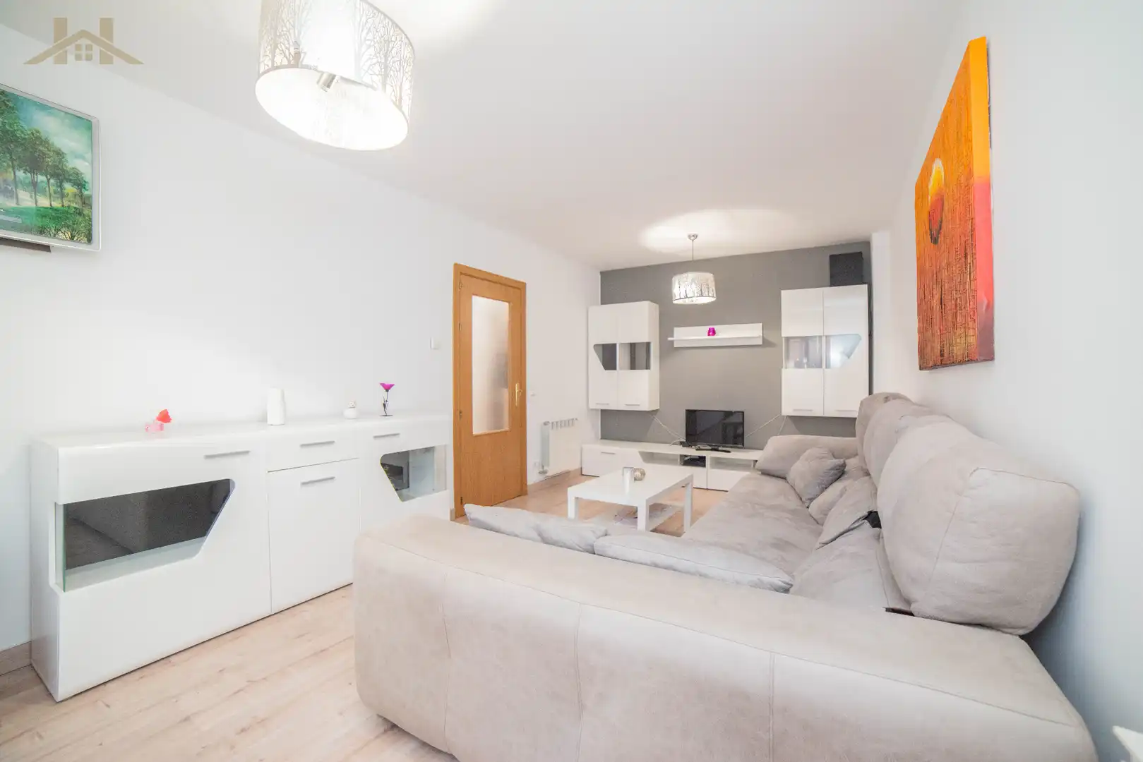 Sala d'estar de Pis en venda en Valdemoro amb Aire condicionat, Calefacció i Terrassa