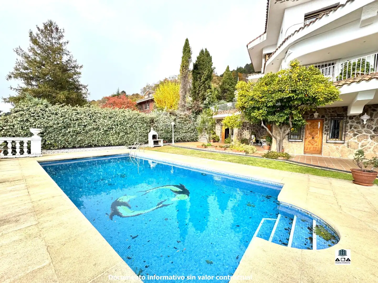 Piscina de Casa o chalet en venta en Poyales del Hoyo con Aire acondicionado, Calefacción y Jardín privado