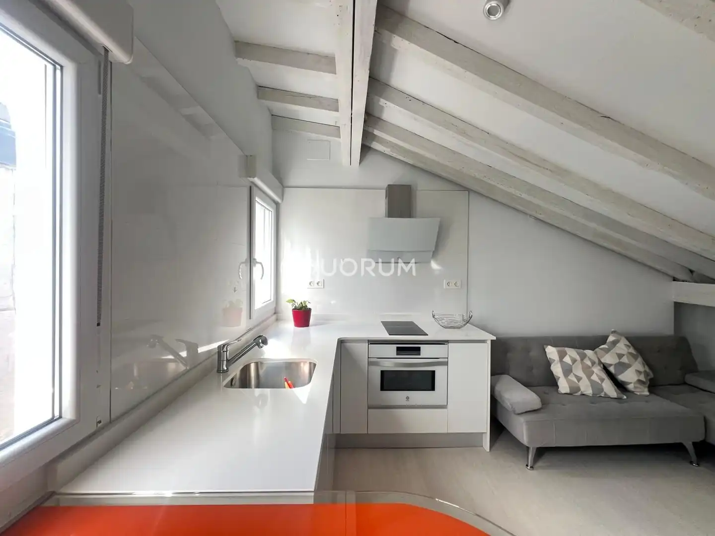 Cocina de Piso de alquiler en Bilbao  con Amueblado