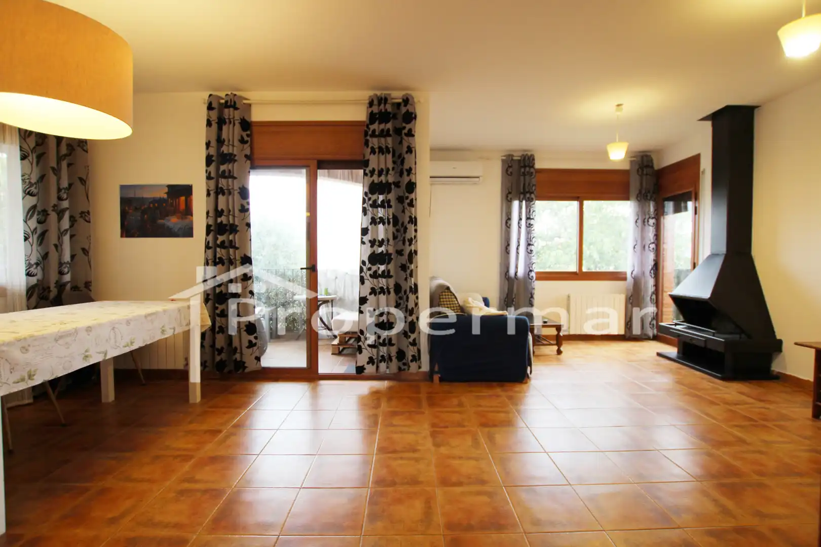 Living room of Houses for sale in Cànoves I Samalús  with Heating, Private garden and Terrace
