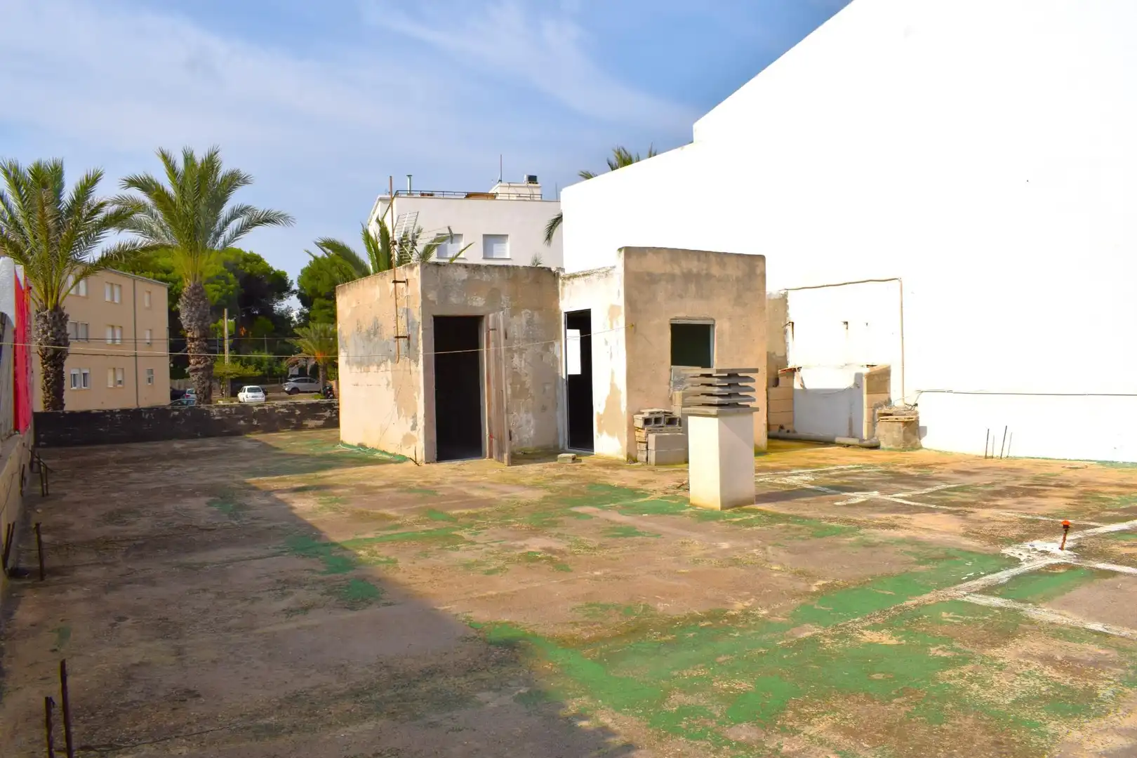 Außenansicht von Geschaftsraum zum Verkauf in Santa Margalida mit Terrasse