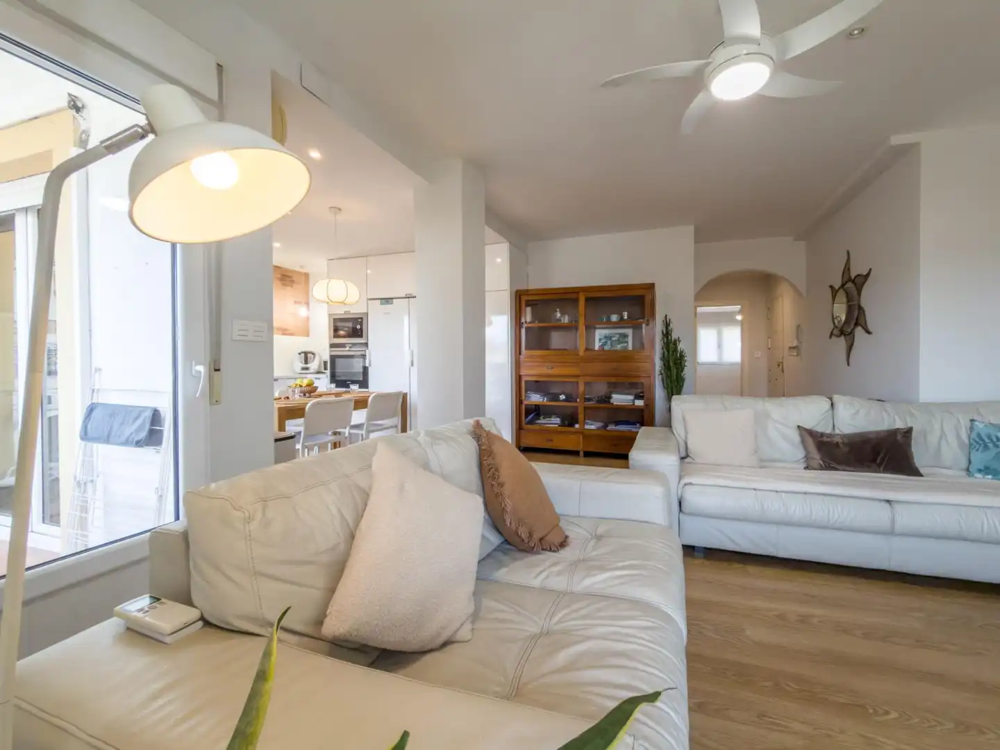 Sala de estar de Piso en venta en Churriana de la Vega con Aire acondicionado, Calefacción y Terraza