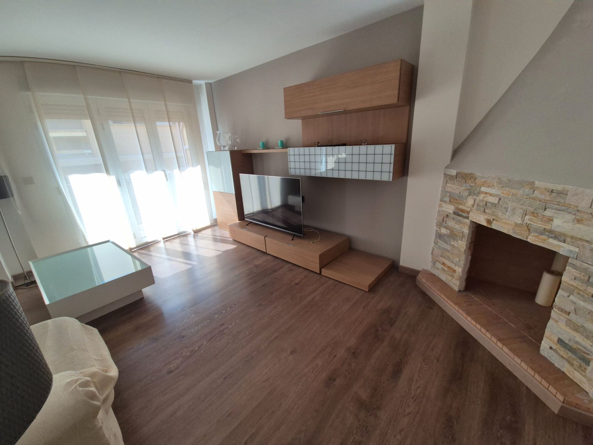 Living room of Flat to rent in Elche / Elx  with Air Conditioner, Furnished and Oven