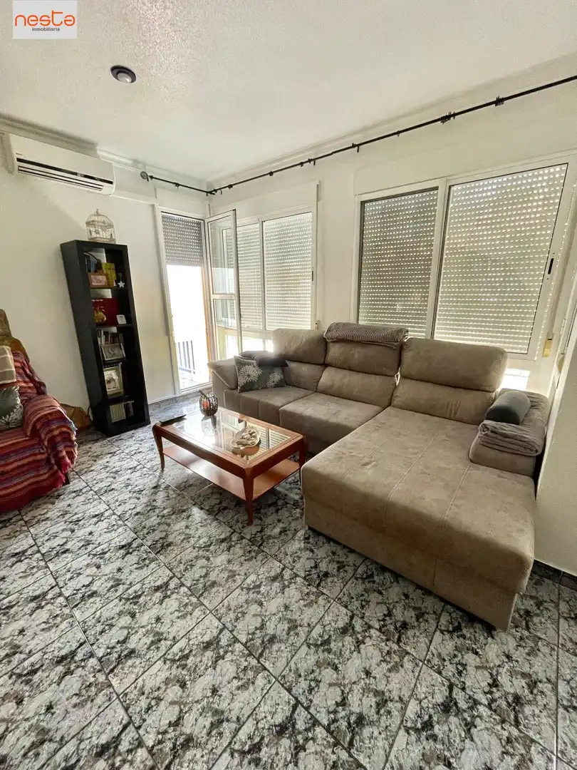 Living room of Detached homes for sale in Lorca  with Terrace, Furnished and Balcony