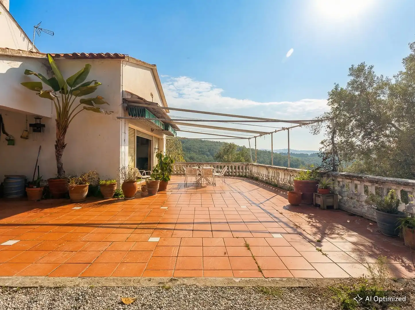 Terraza de Casa o chalet en venta en Viladecavalls con Aire acondicionado, Calefacción y Jardín privado