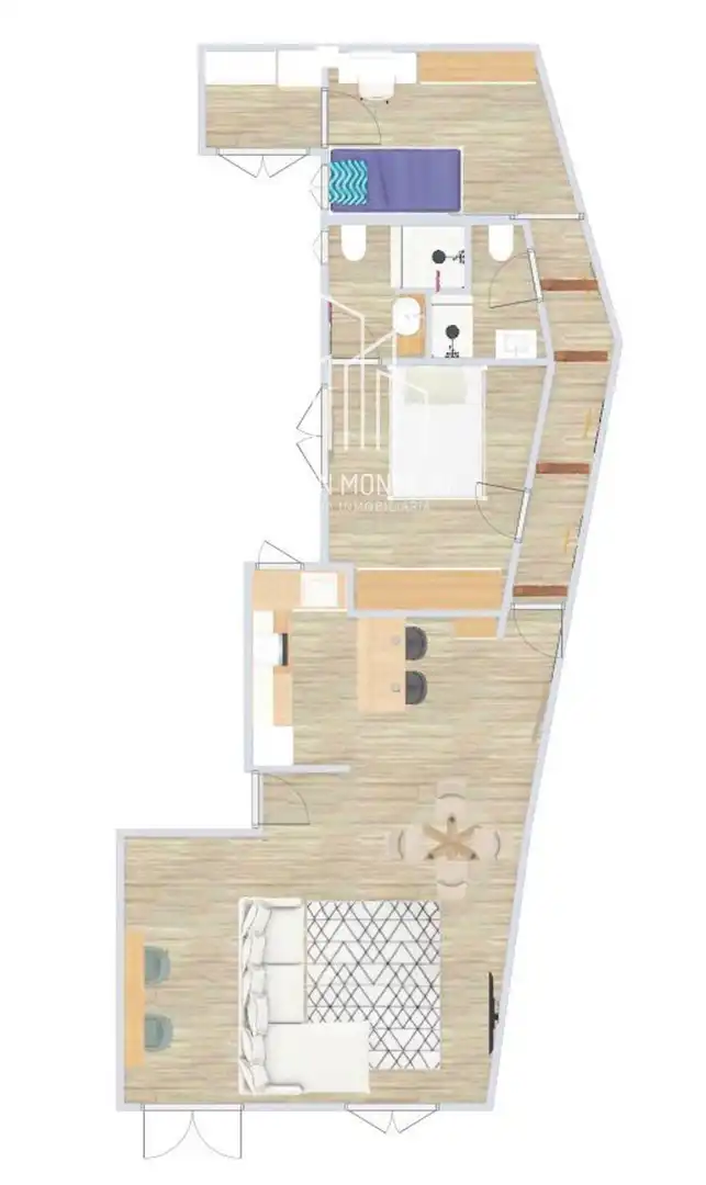 Flat for rent in Salamanca  with Heating, Terrace and Furnished