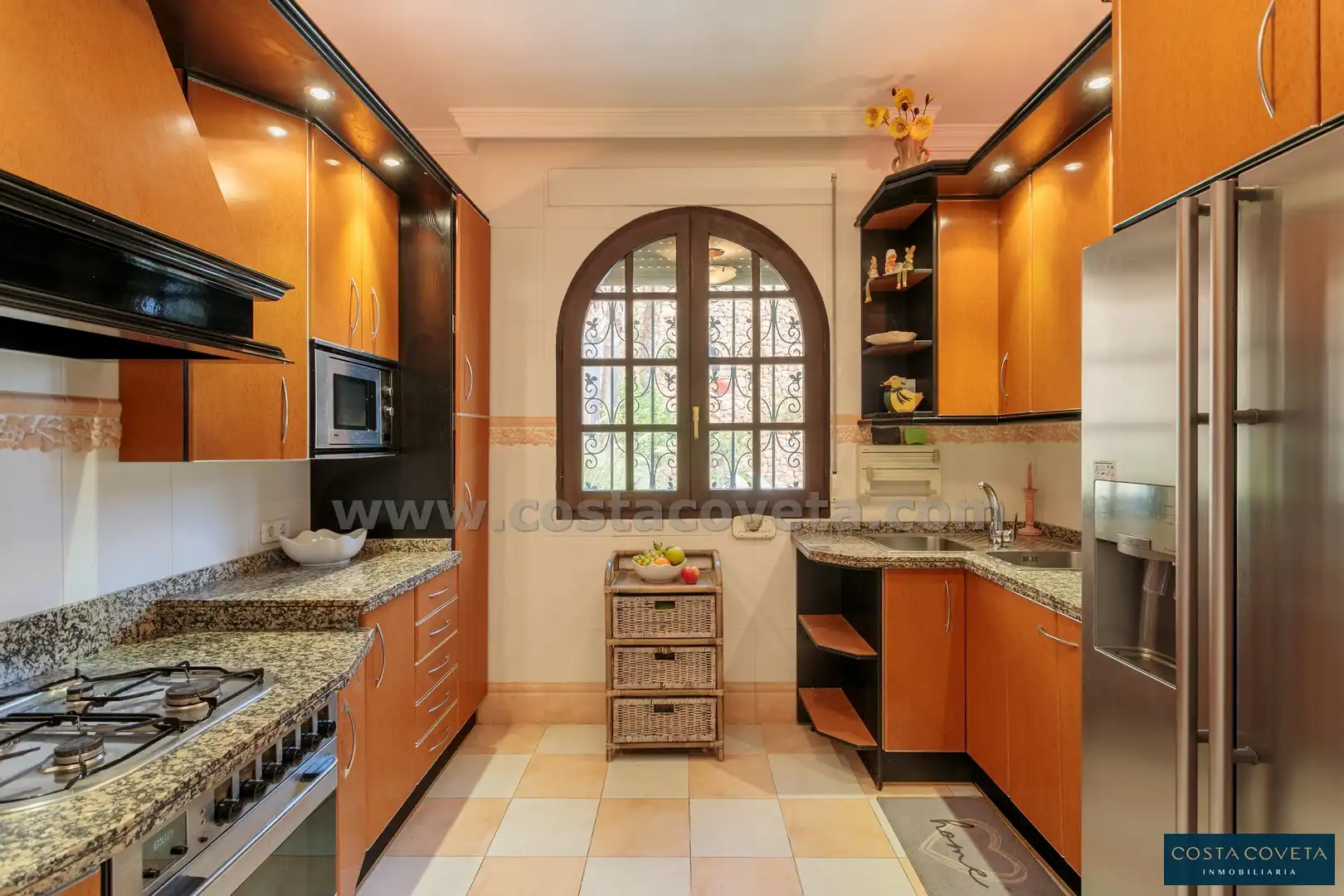 Kitchen of Houses for sale in El Campello  with Air Conditioner, Private garden and Terrace