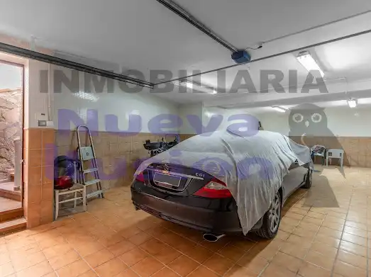 Parking of Houses for sale in Roquetas de Mar  with Air Conditioner, Heating and Private garden