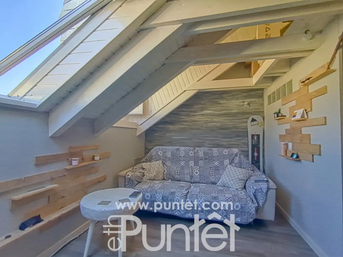 Sala de estar de Dúplex en venta en Vielha e Mijaran con Calefacción, Piscina y Amueblado