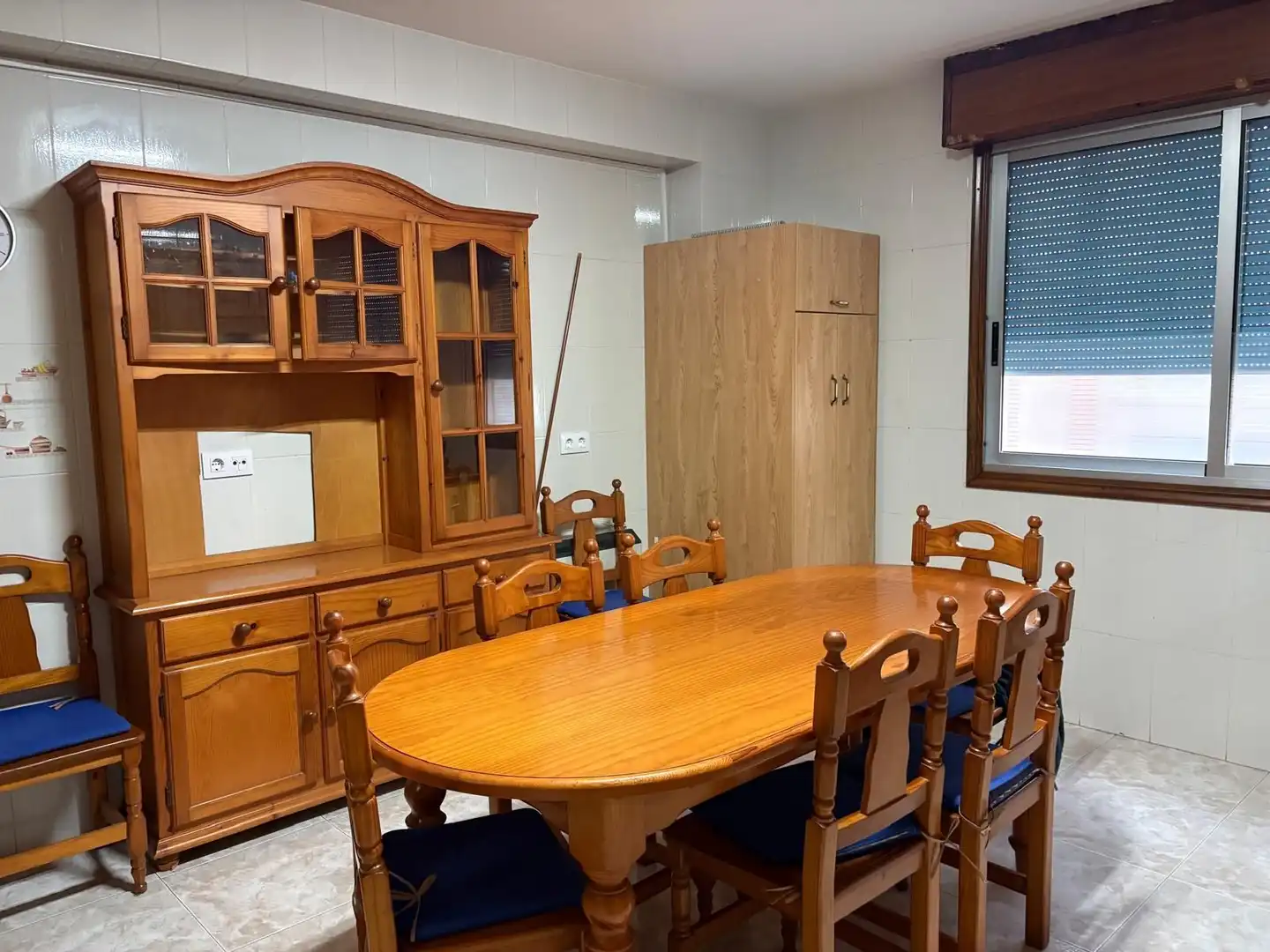 Esszimmer von Wohnung zur Miete in Cangas  mit Heizung, Terrasse und Haustiere erlaubt