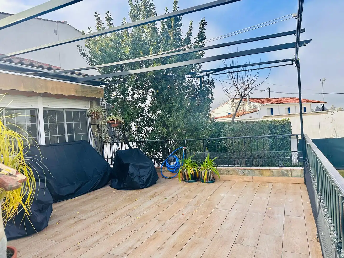 Terraza de Casa o chalet en venta en Mérida con Aire acondicionado, Calefacción y Jardín privado