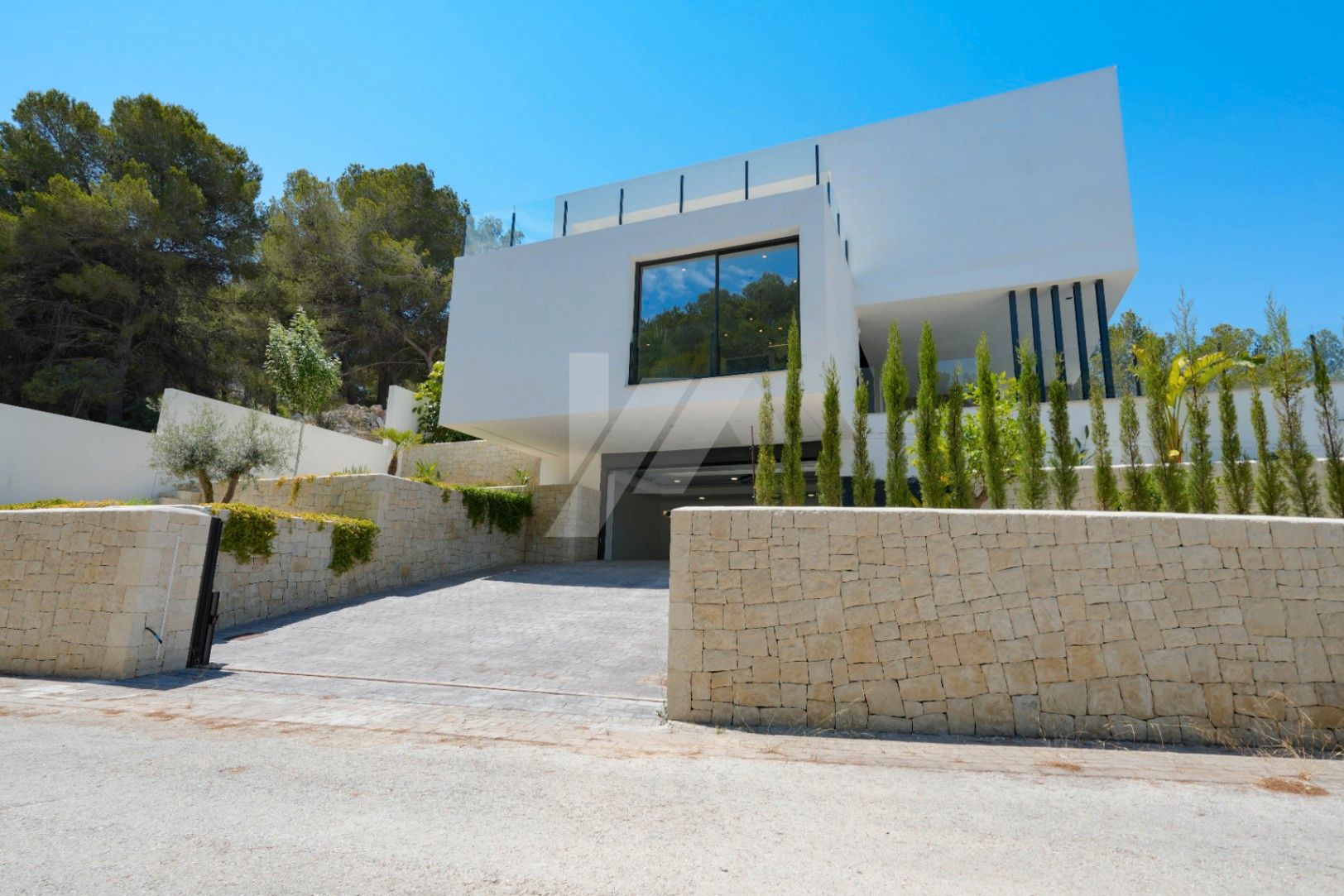 Exterior view of House or chalet for sale in Moraira  with Air Conditioner, Heating and Private garden