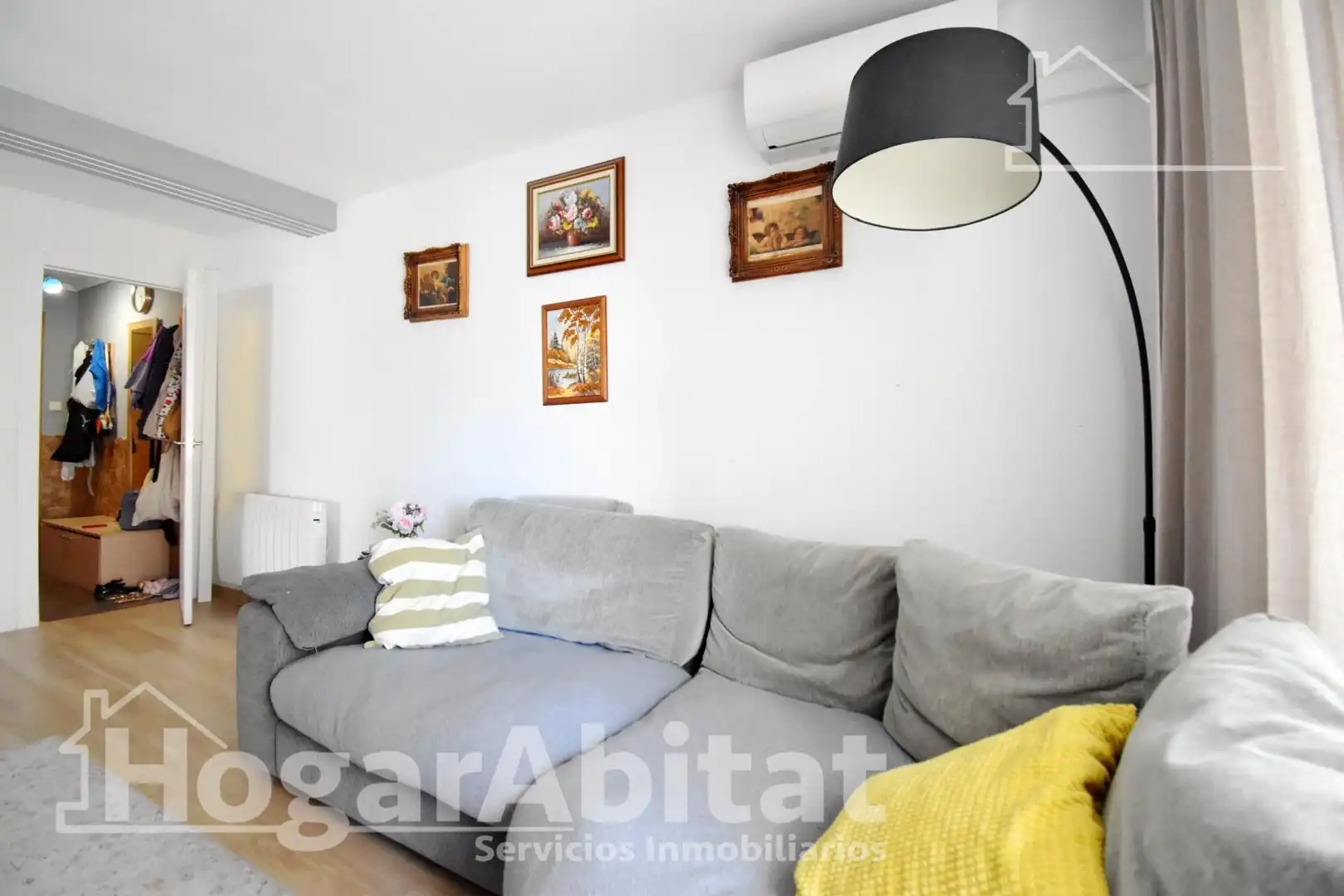 Sala de estar de Piso en venta en Gandia con Aire acondicionado, Calefacción y Terraza