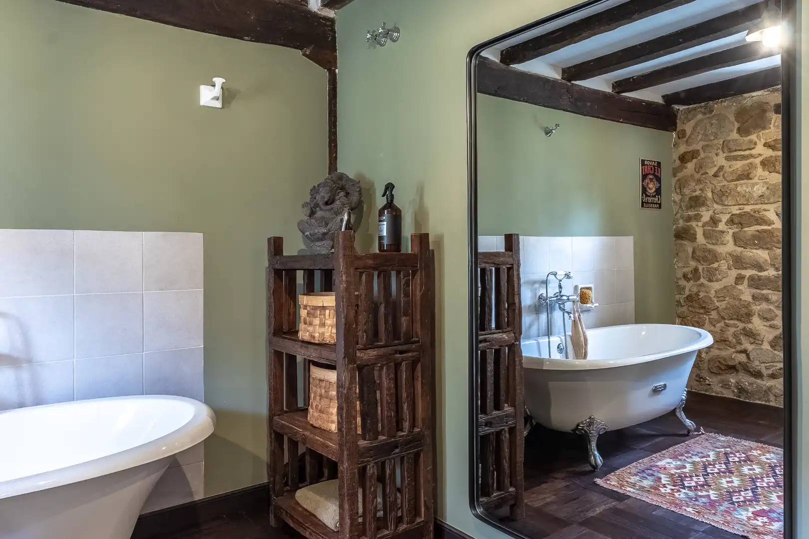 Baño de Casa o chalet en venta en Galdames con Parquet, Trastero y Piscina