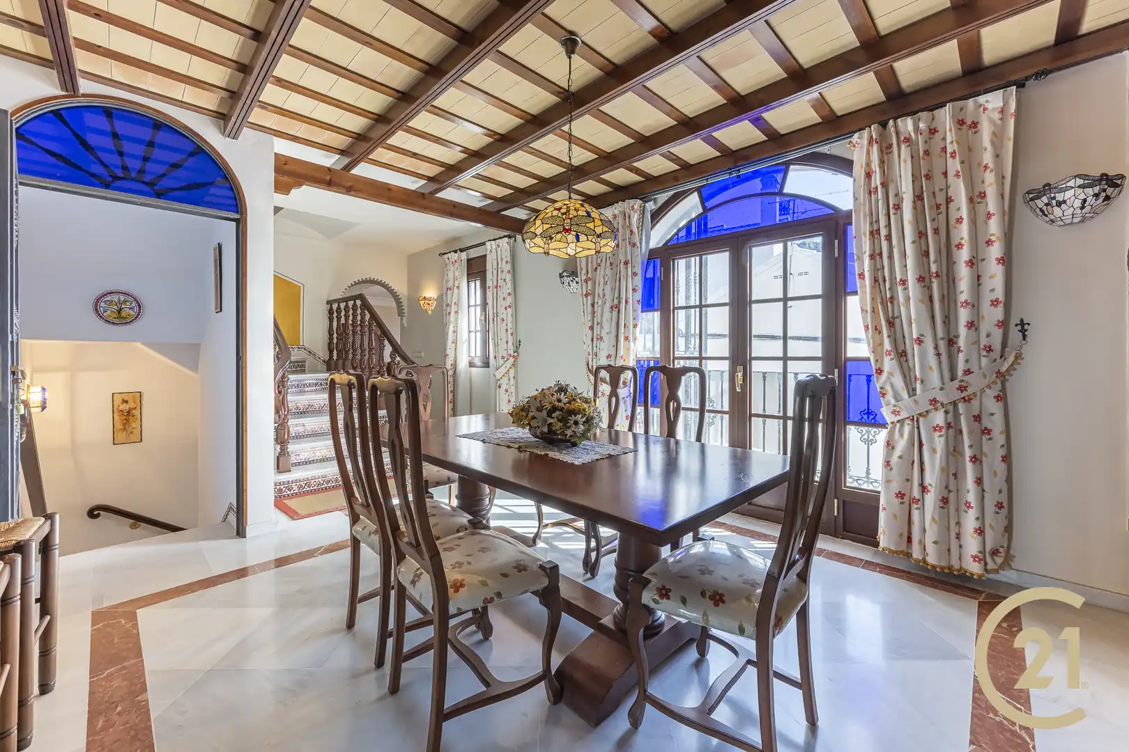 Comedor de Casa adosada en venta en Gaucín con Jardín privado, Terraza y Trastero