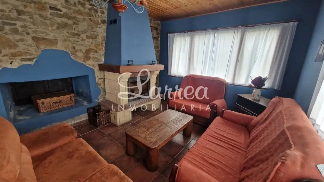 Sala de estar de Finca rústica en venta en Zeanuri con Calefacción