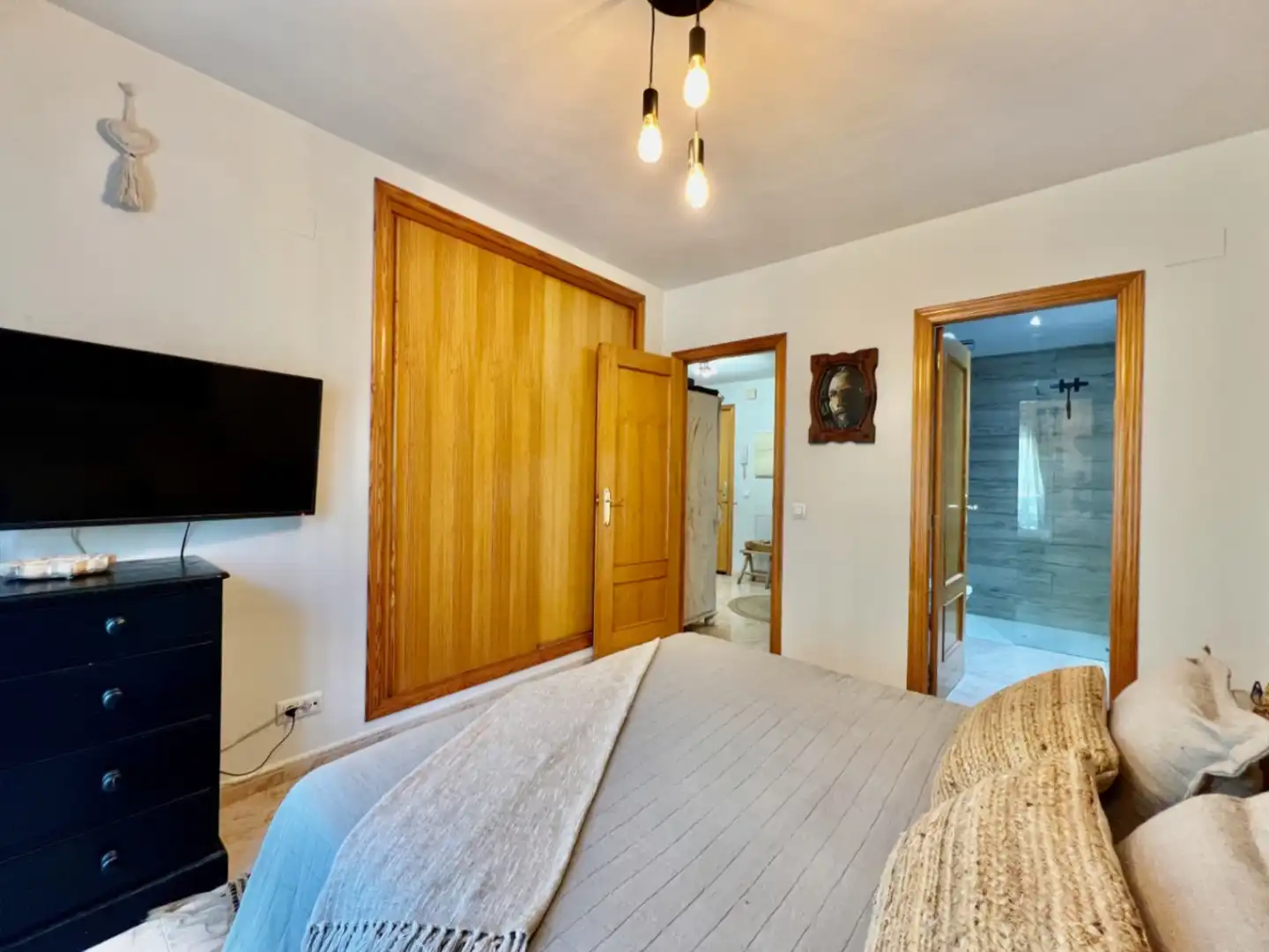 Bedroom of Flat for sale in Jávea / Xàbia  with Air Conditioner and Balcony