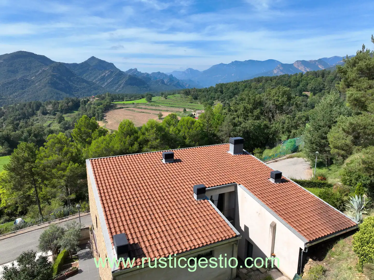 Vista exterior de Casa o chalet en venta en Borredà con Aire acondicionado, Calefacción y Jardín privado