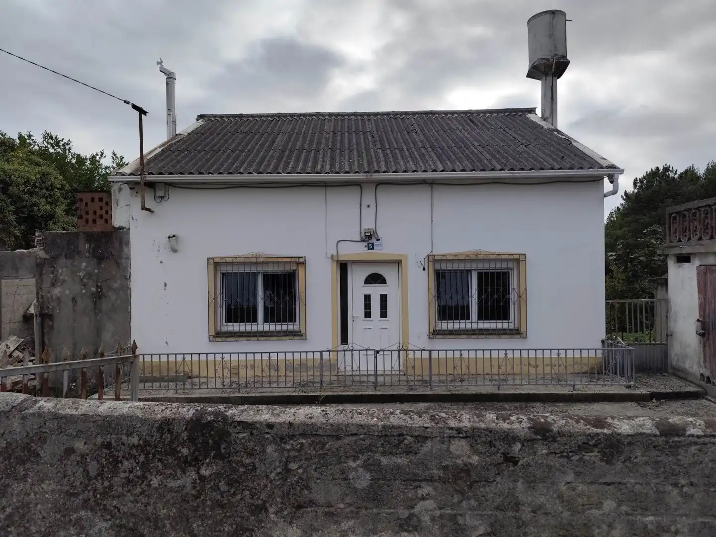 Vista exterior de Casa o chalet en venta en A Laracha  