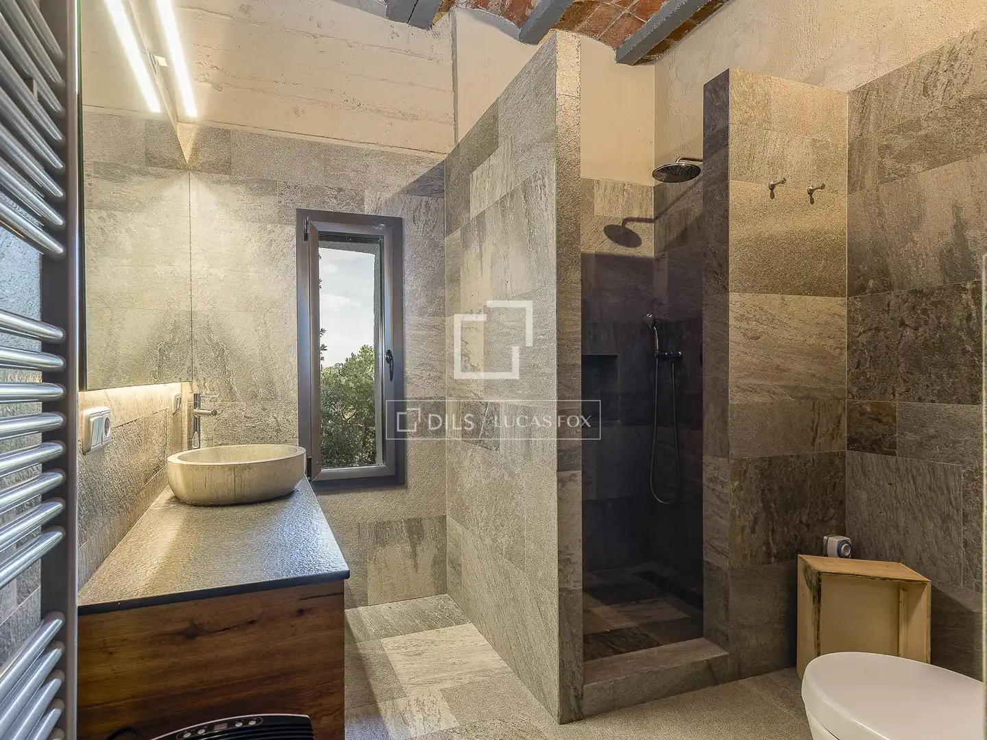 Baño de Casa o chalet en venta en Barcelona con Aire acondicionado, Calefacción y Jardín privado