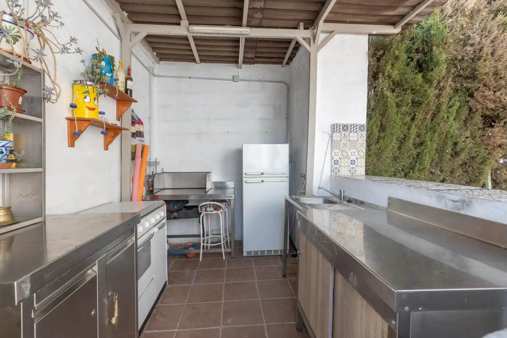 Cocina de Finca rústica en venta en Cogollos de la Vega con Jardín privado y Piscina
