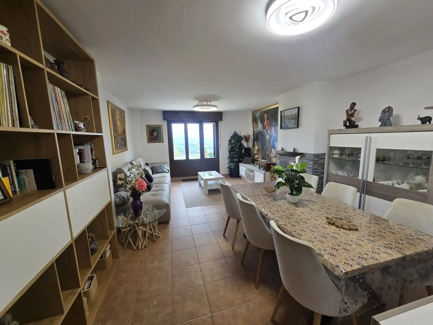 Sala d'estar de Apartament en venda en Sojuela amb Calefacció, Jardí privat i Terrassa