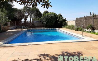 Swimming pool of Single-family semi-detached for sale in Palamós  with Terrace and Swimming Pool