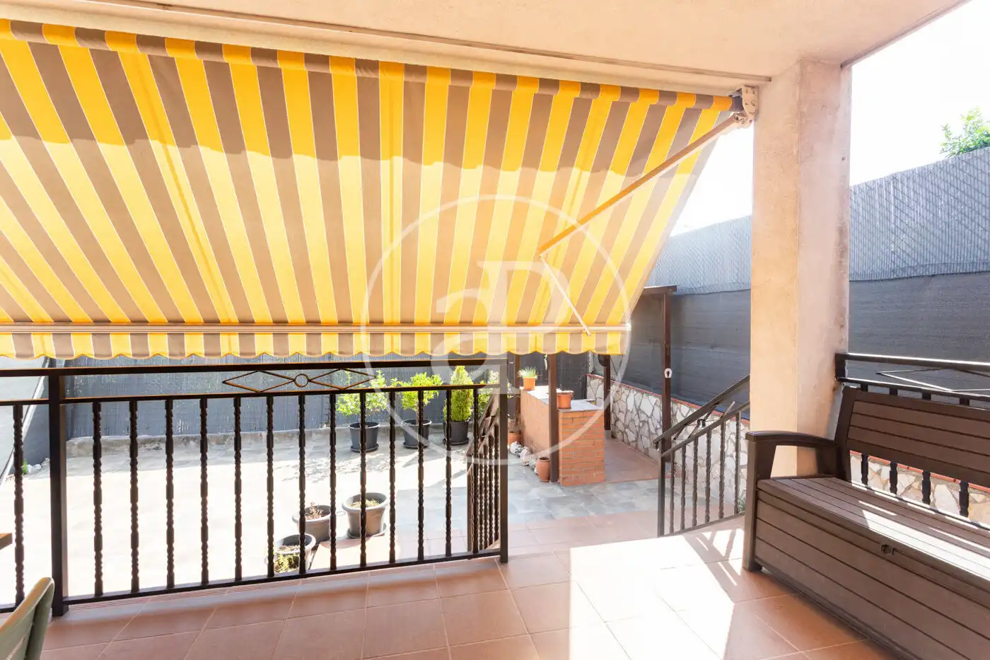 Terraza de Casa o chalet en venta en Rubí con Aire acondicionado, Calefacción y Jardín privado