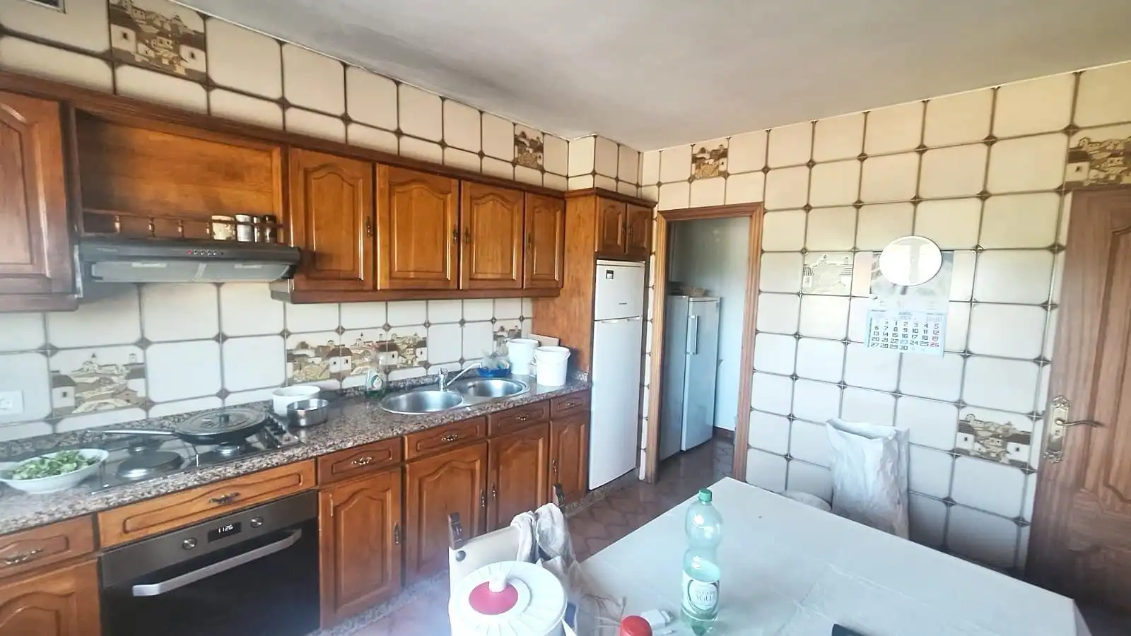 Cocina de Casa o chalet en venta en Camponaraya con Calefacción, Jardín privado y Terraza