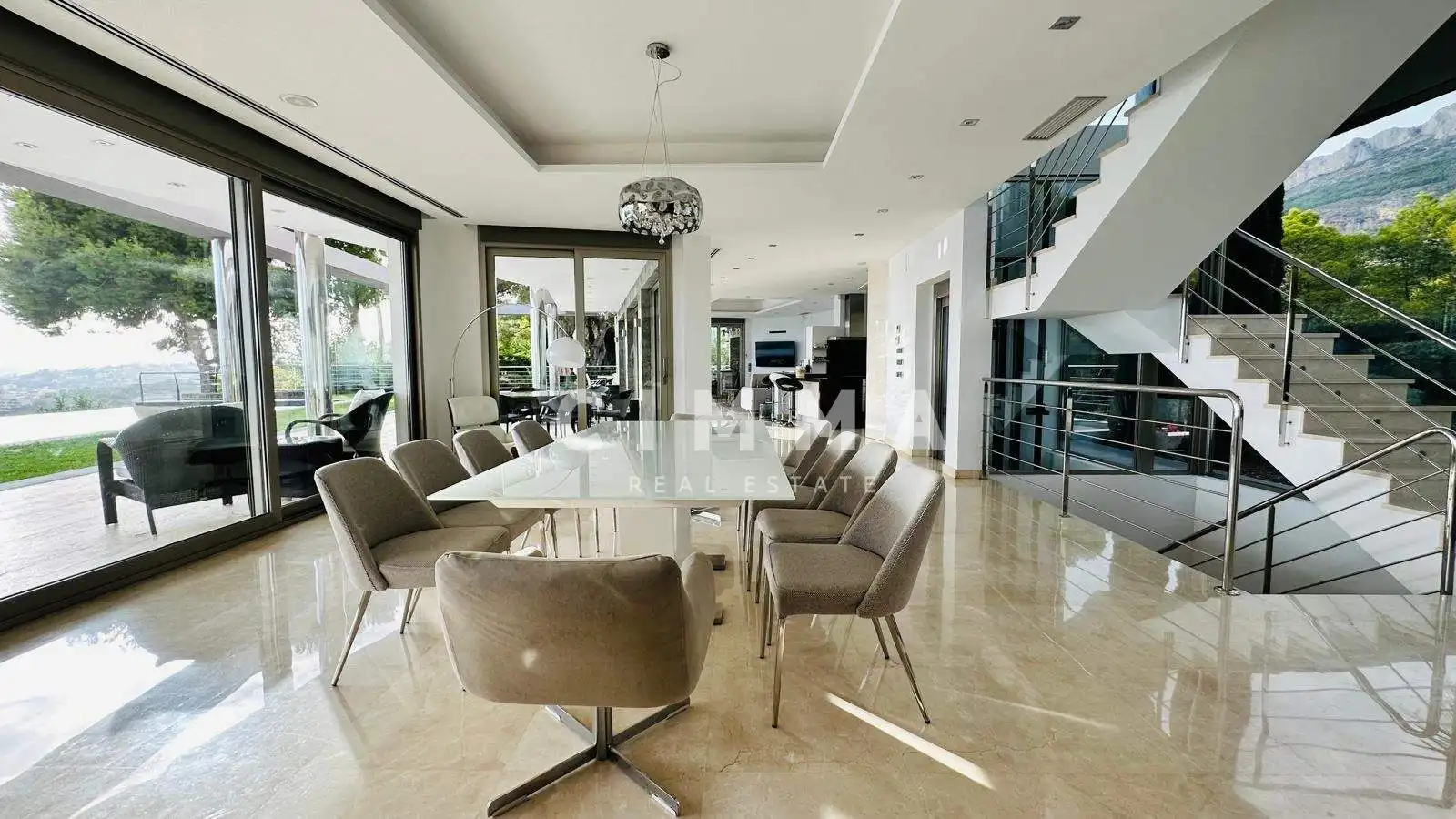 Comedor de Casa o chalet en venta en Altea con Aire acondicionado, Calefacción y Jardín privado