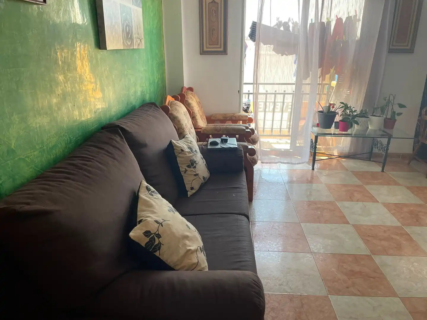 Sala de estar de Piso en venta en Moncada