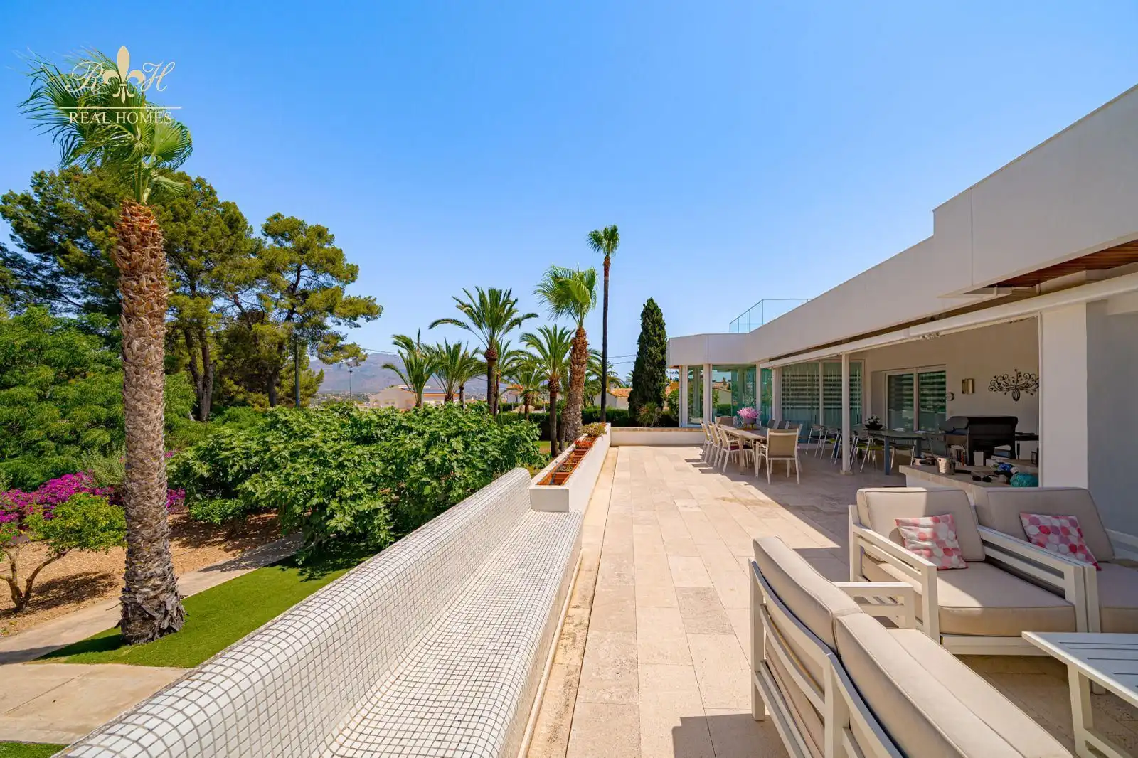 Terrace of Houses for sale in L'Alfàs del Pi  with Air Conditioner, Terrace and Swimming Pool