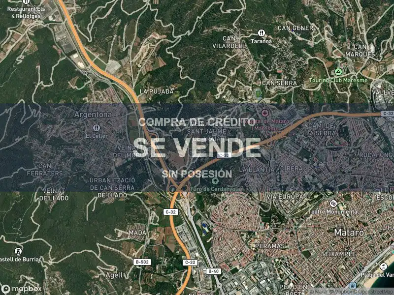 Vista exterior de Piso en venta en Mataró