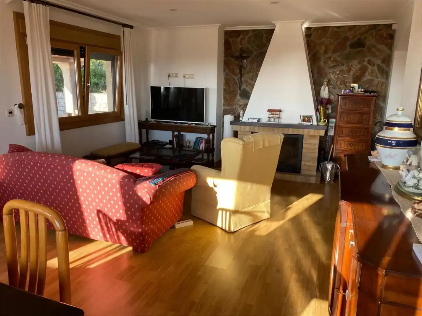 Living room of Flat for sale in Oia  with Private garden, Storage room and Balcony