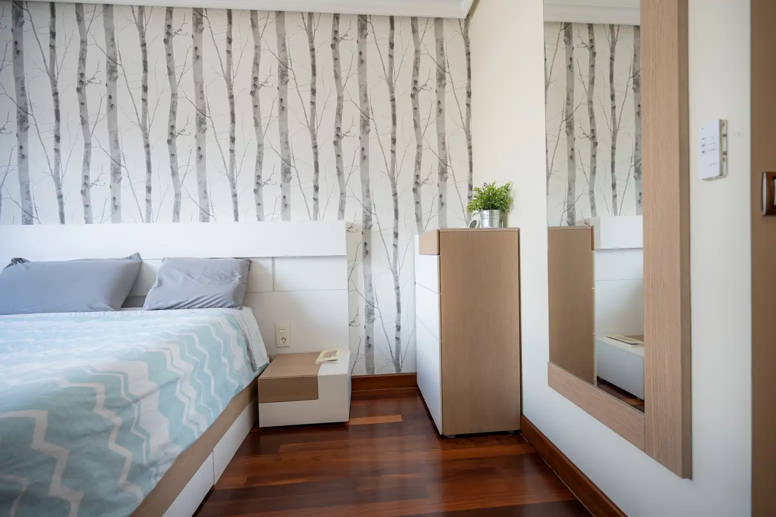 Schlafzimmer von Wohnung zum Verkauf in Oviedo  mit Heizung, Privatgarten und Abstellraum