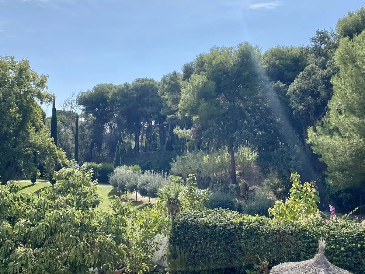 Garden of Detached homes for sale in Estepona  with Air Conditioner