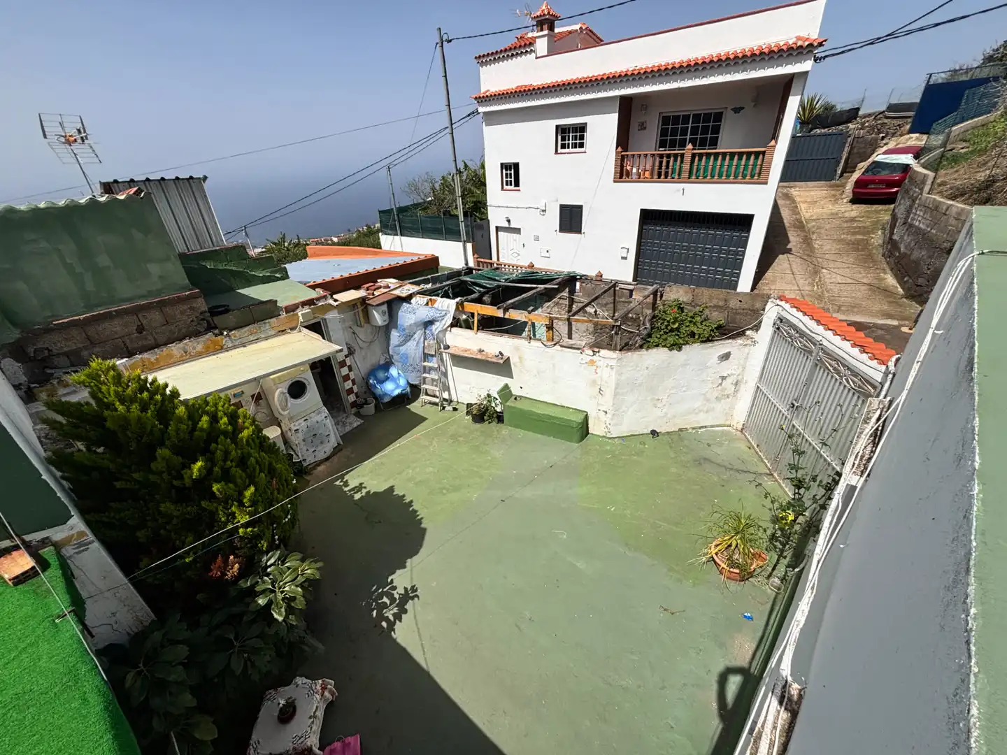 Vista exterior de Casa adosada en venta en La Victoria de Acentejo con Jardín privado, Terraza y Trastero